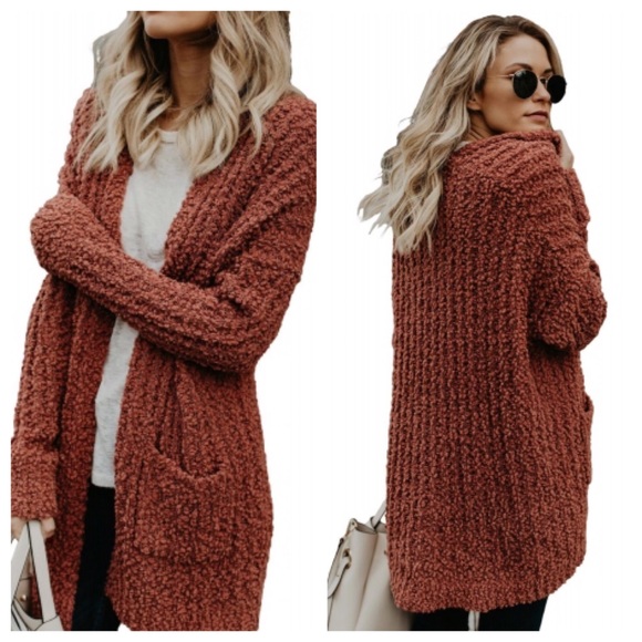 Pebbled Textured Cardigan - Picture 2 of 6